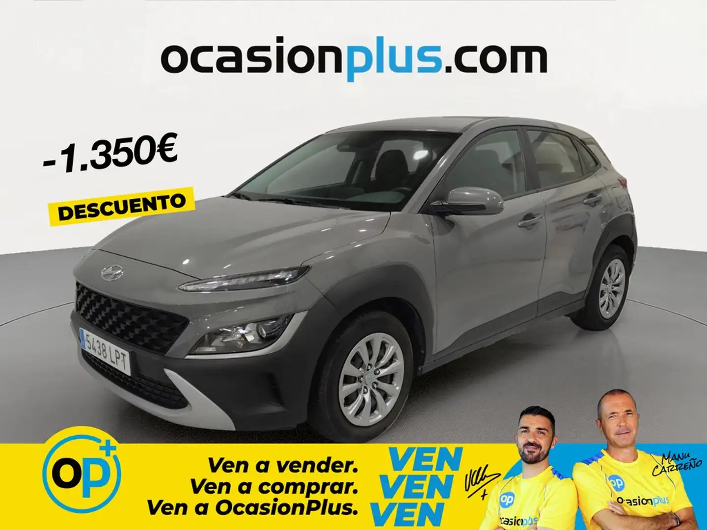 Hyundai KONA 1.0 TGDI Klass 4x2 Gris - 1