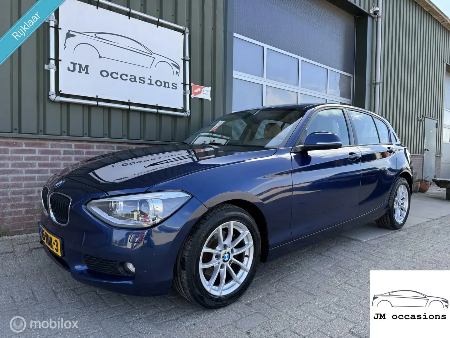 BMW 116 1-serie 116i Business+|Clima|Navi|Xenon|Leder|Crui Azul - 1