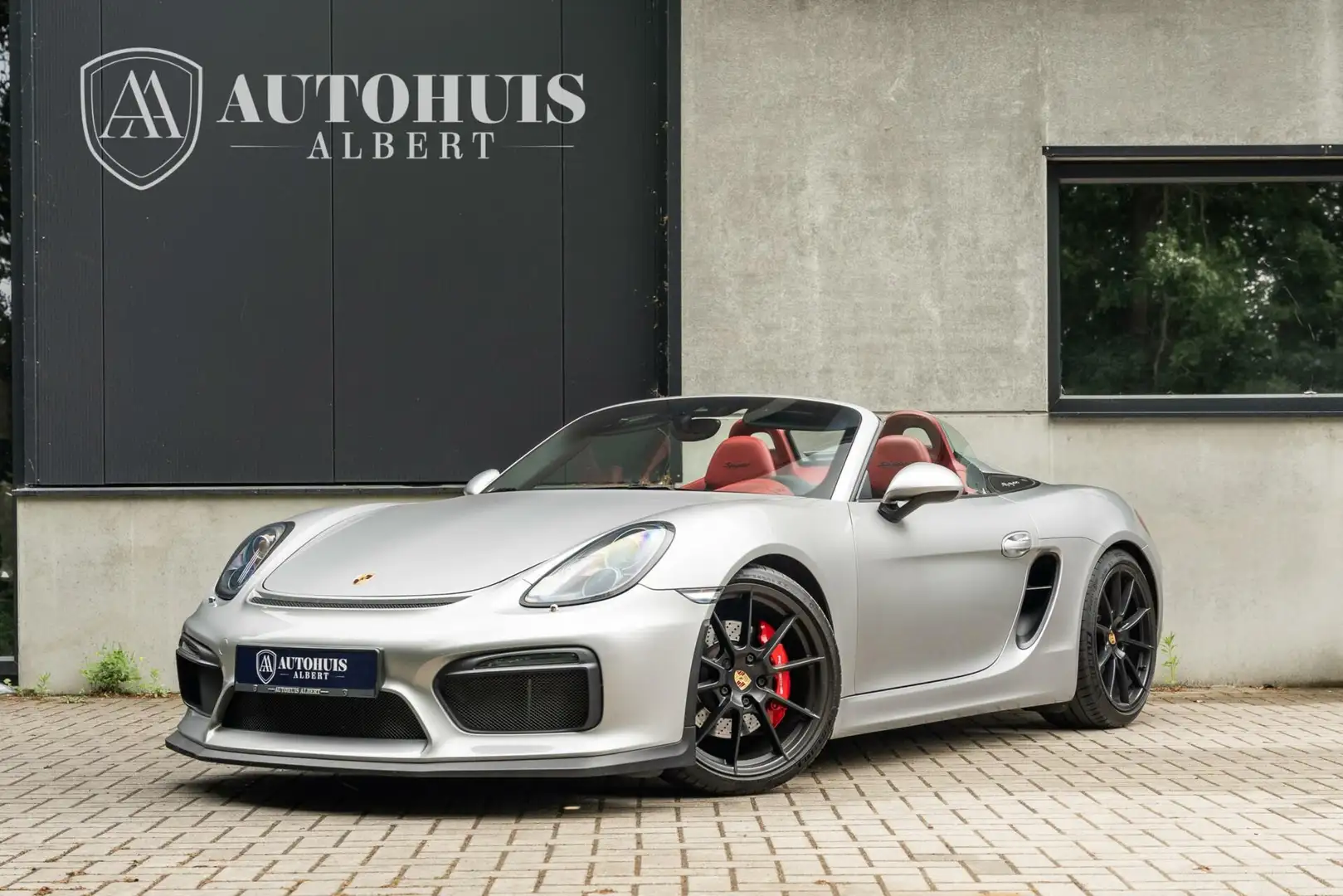 Porsche Boxster Spyder 3.8 Gris - 1