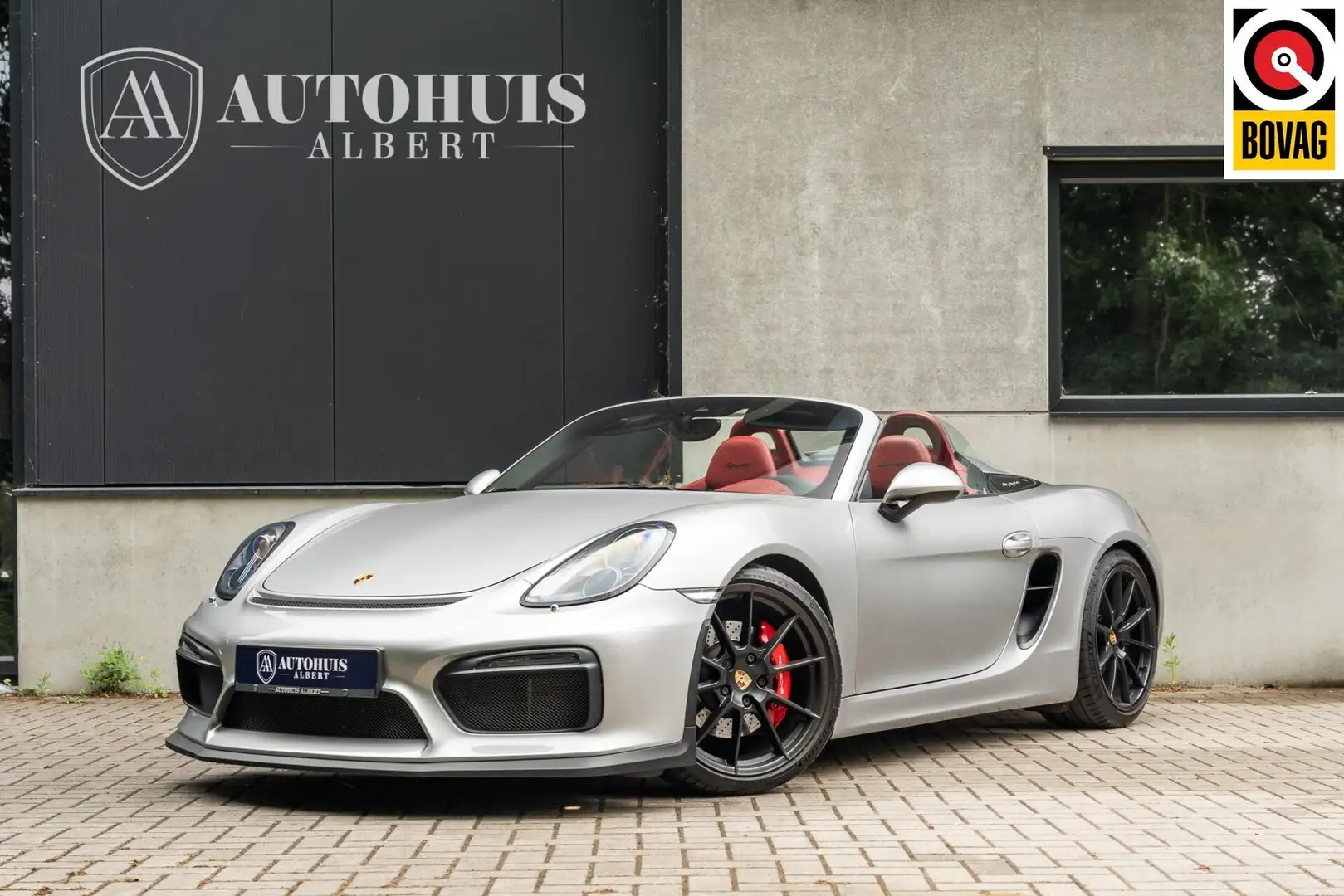 Porsche Boxster Spyder 3.8 Grijs - 1