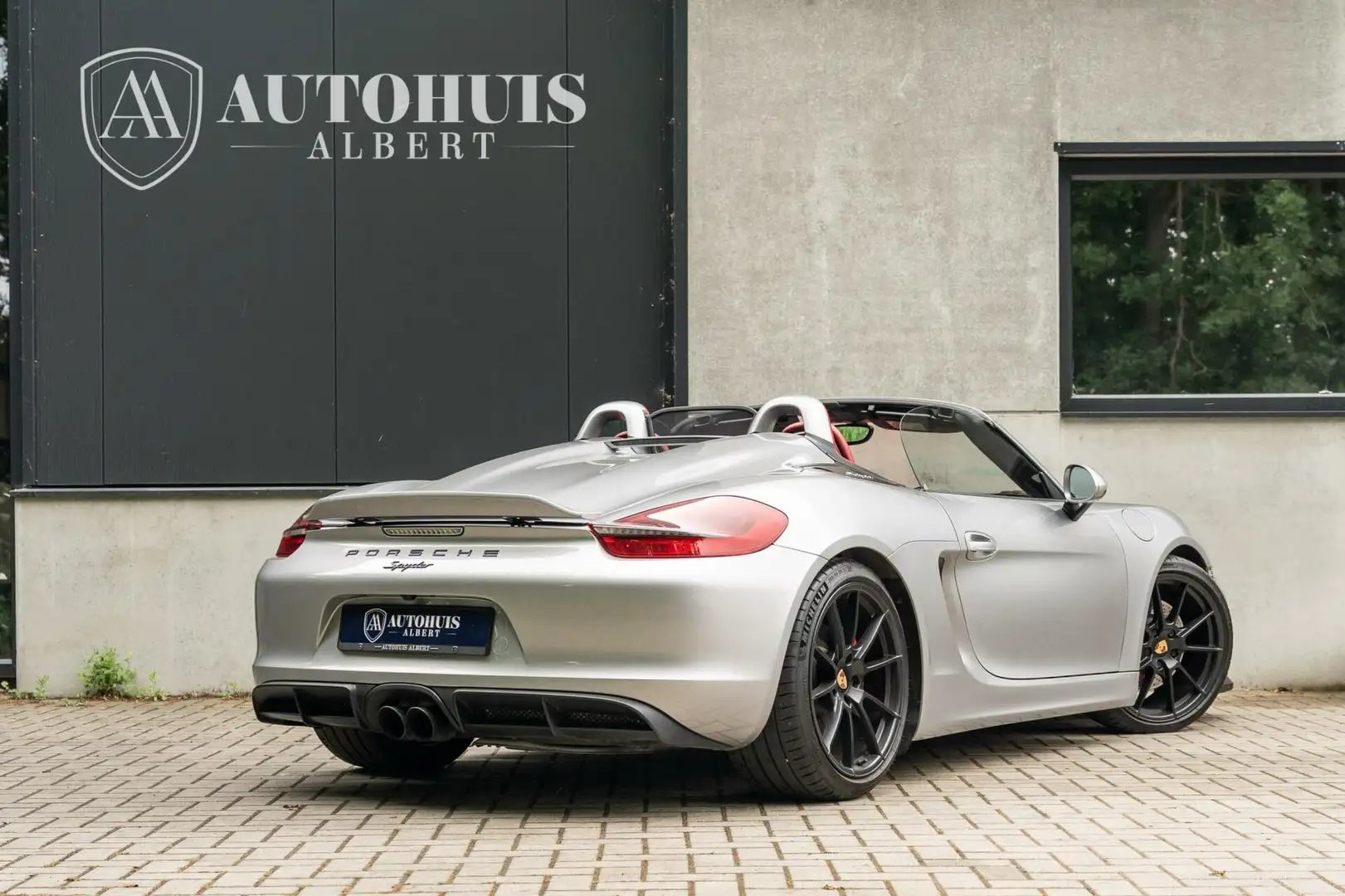 Porsche Boxster Spyder 3.8 Gris - 2