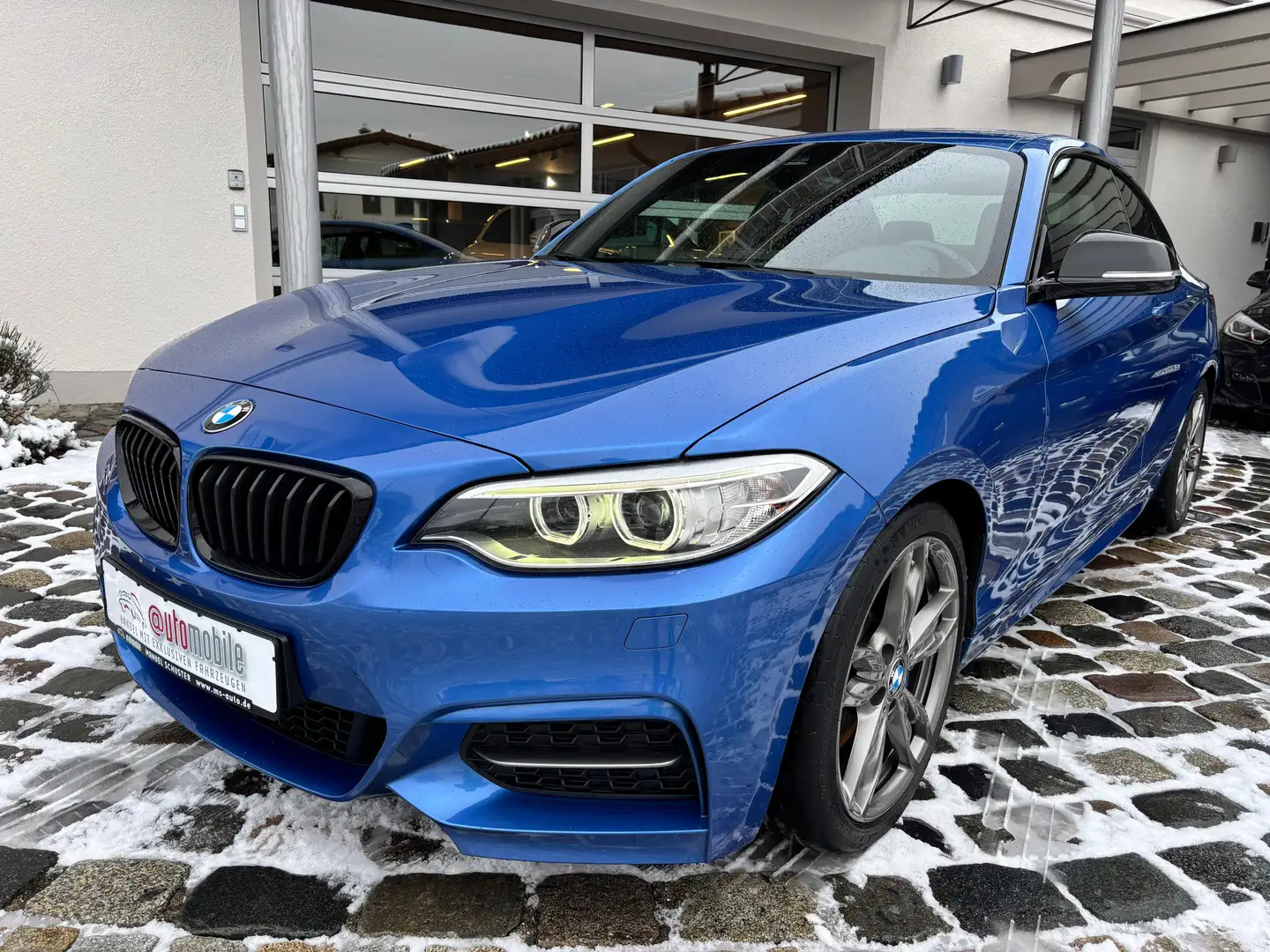 BMW 240 Handschalter!|Nav|HiFi|StzHzg|PDC|Xen|Temp Blau - 1