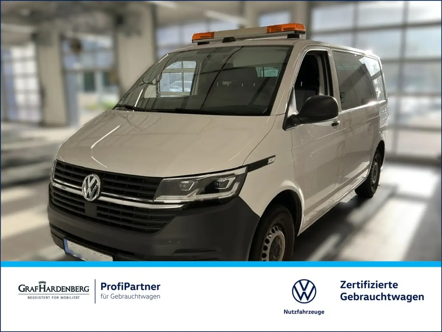 Volkswagen T6 Kombi 6.1 2.0 TDI LED Navi bott-Ausbau Bianco - 1