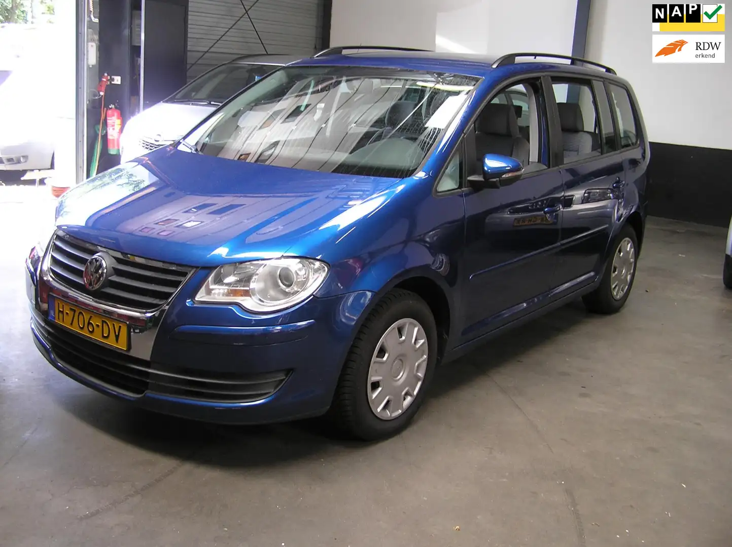 Volkswagen Touran 1.4 TSI Comfortline 7 zits motor slaat niet aan Bleu - 1
