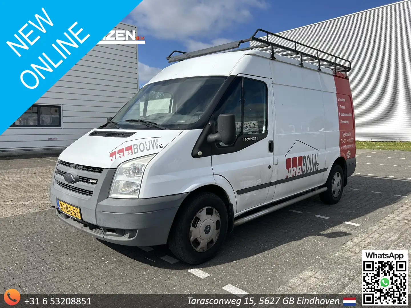 Ford Transit 300M 2.4 TDCI SHD | € 4.350,- MARGE! | Bijrijdersb Blanco - 1