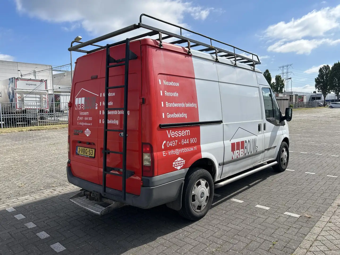 Ford Transit 300M 2.4 TDCI SHD | € 4.350,- MARGE! | Bijrijdersb Blanco - 2