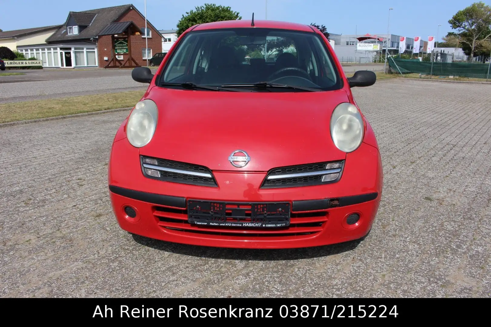 Nissan Micra Visia - guter Zustand! crvena - 2