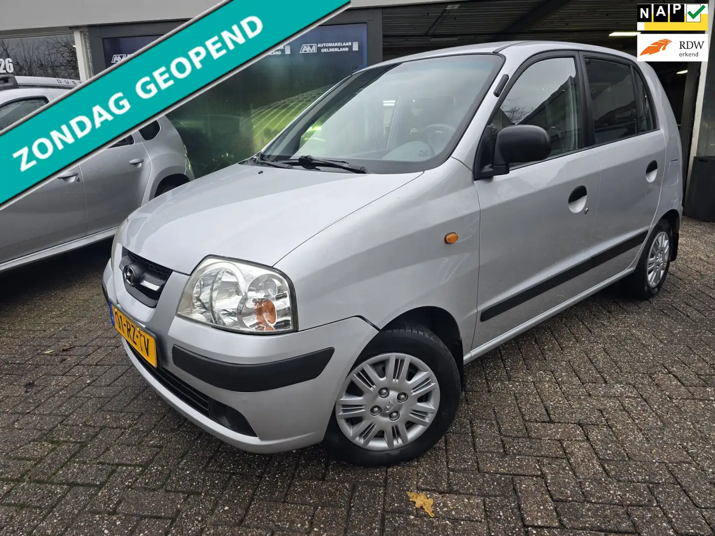 Hyundai Atos 1.1i Active First Edition | 2E EIGENAAR | 12MND GA Grau - 1