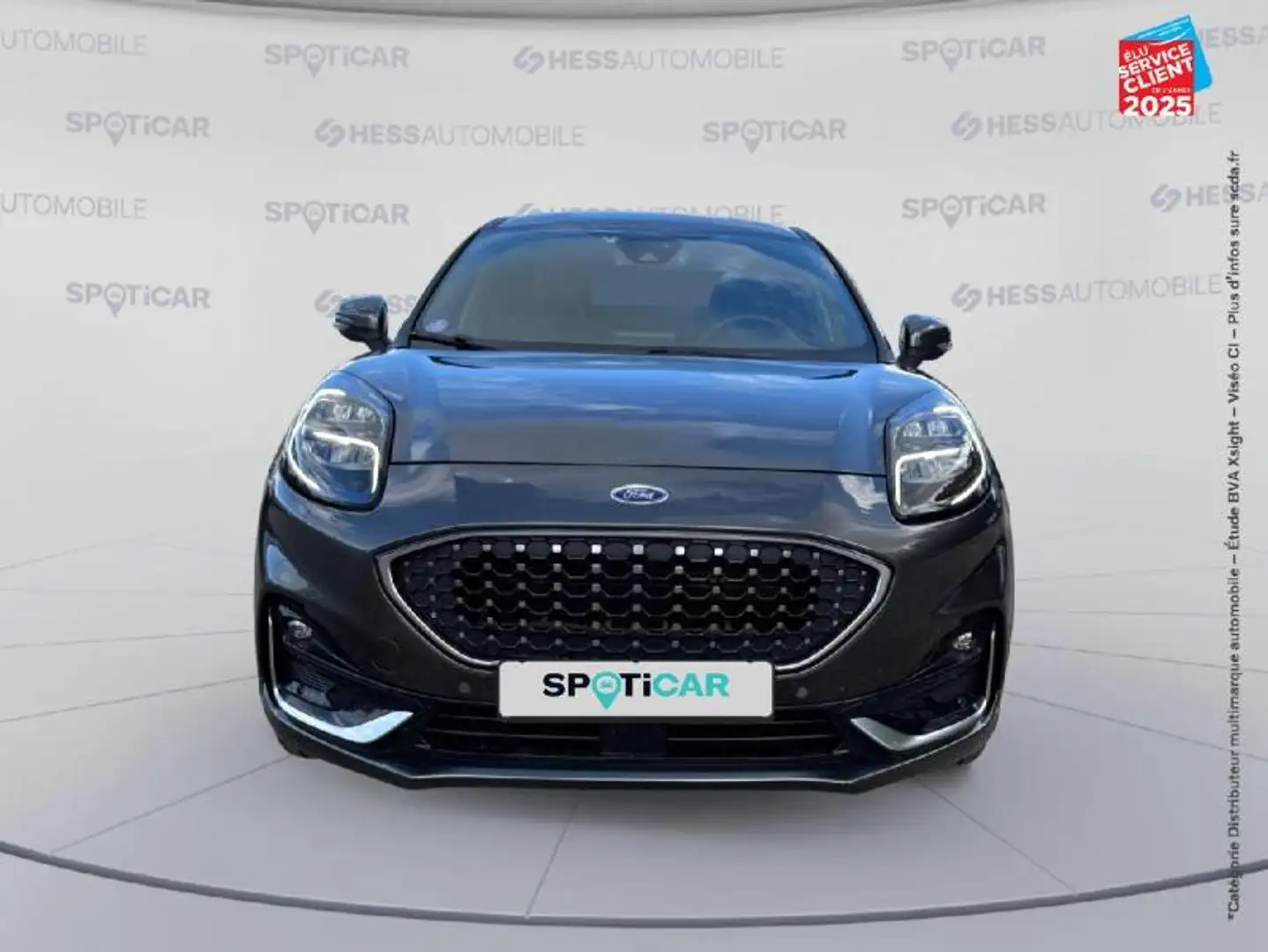 Ford Puma 1.0 EcoBoost 125ch S\u0026S mHEV ST-Line Vignale Powershift Sieges chauf/cuir GPS Grijs - 2