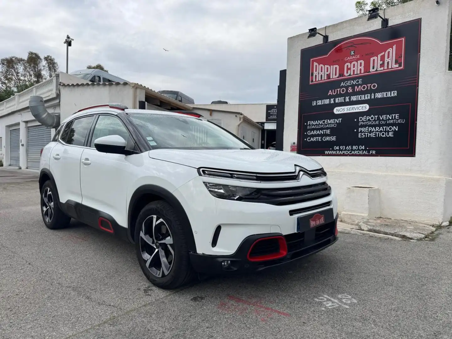 Citroen C5 Aircross C5 Aircross 1.5 HDi - 130ch - BV EAT8  Feel Blanc - 1