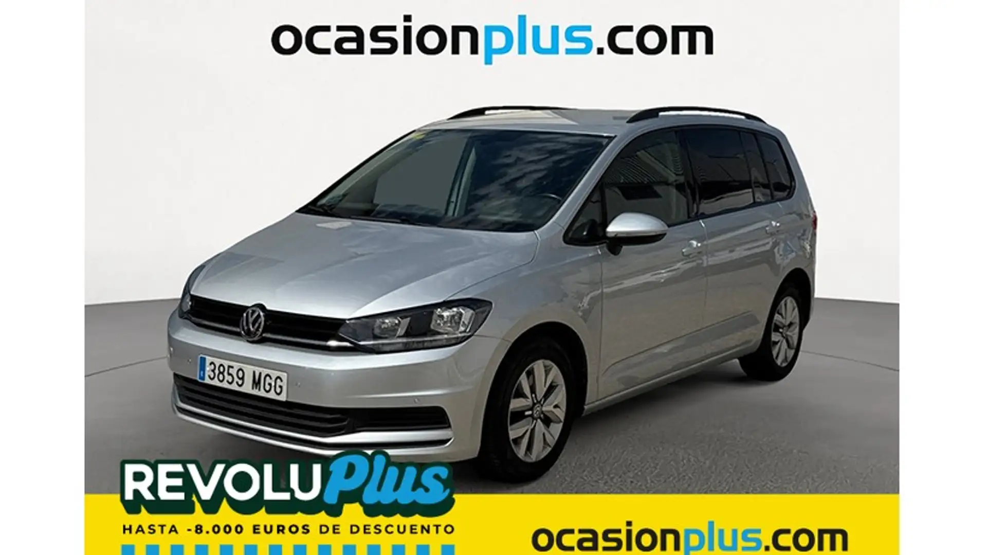 Volkswagen Touran 1.6TDI CR BMT Advance DSG7 85kW Plateado - 1