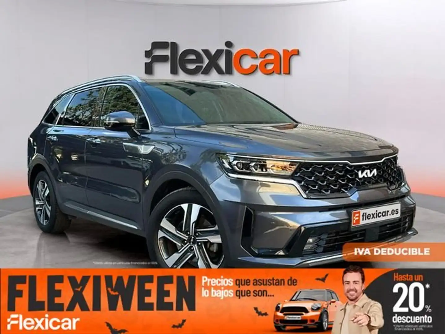 Kia Sorento 1.6 T-GDi HEV Plus Edition 4x2 7pl Gris - 1