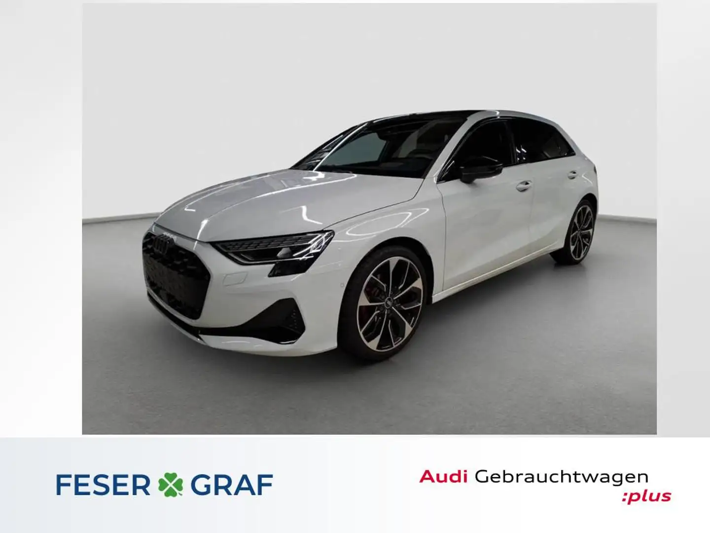Audi A3 Advanced Weiß - 1