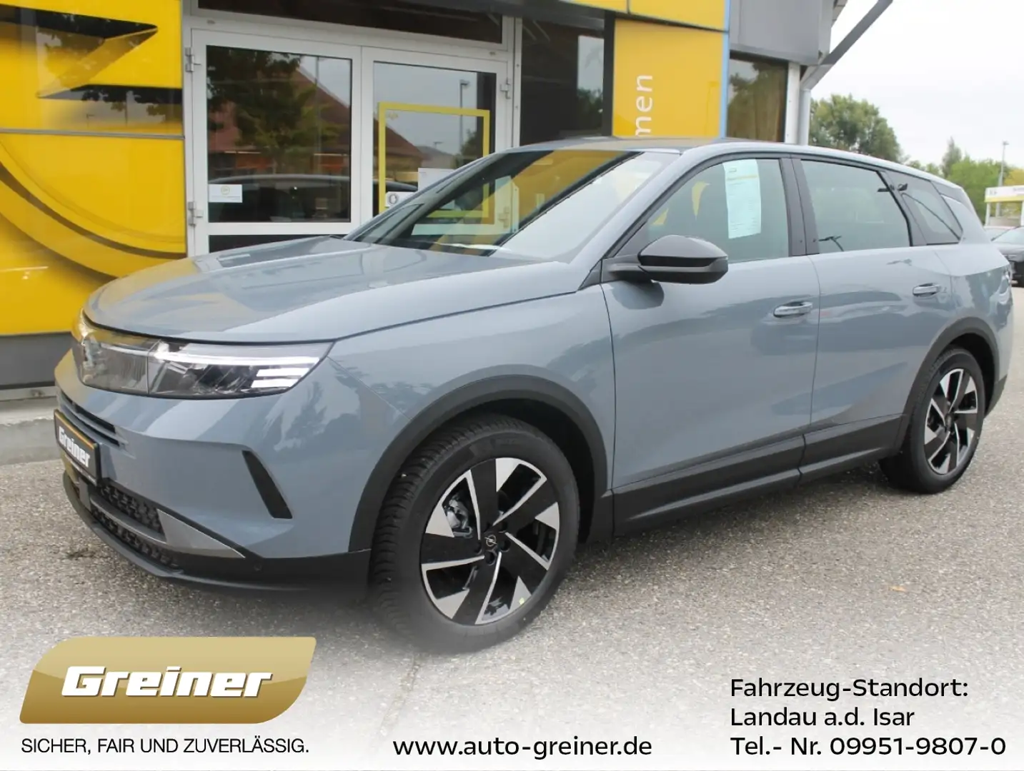 Opel Grandland Edition 1.2 Hybrid KAMERA|NAVI|PDC Grau - 1