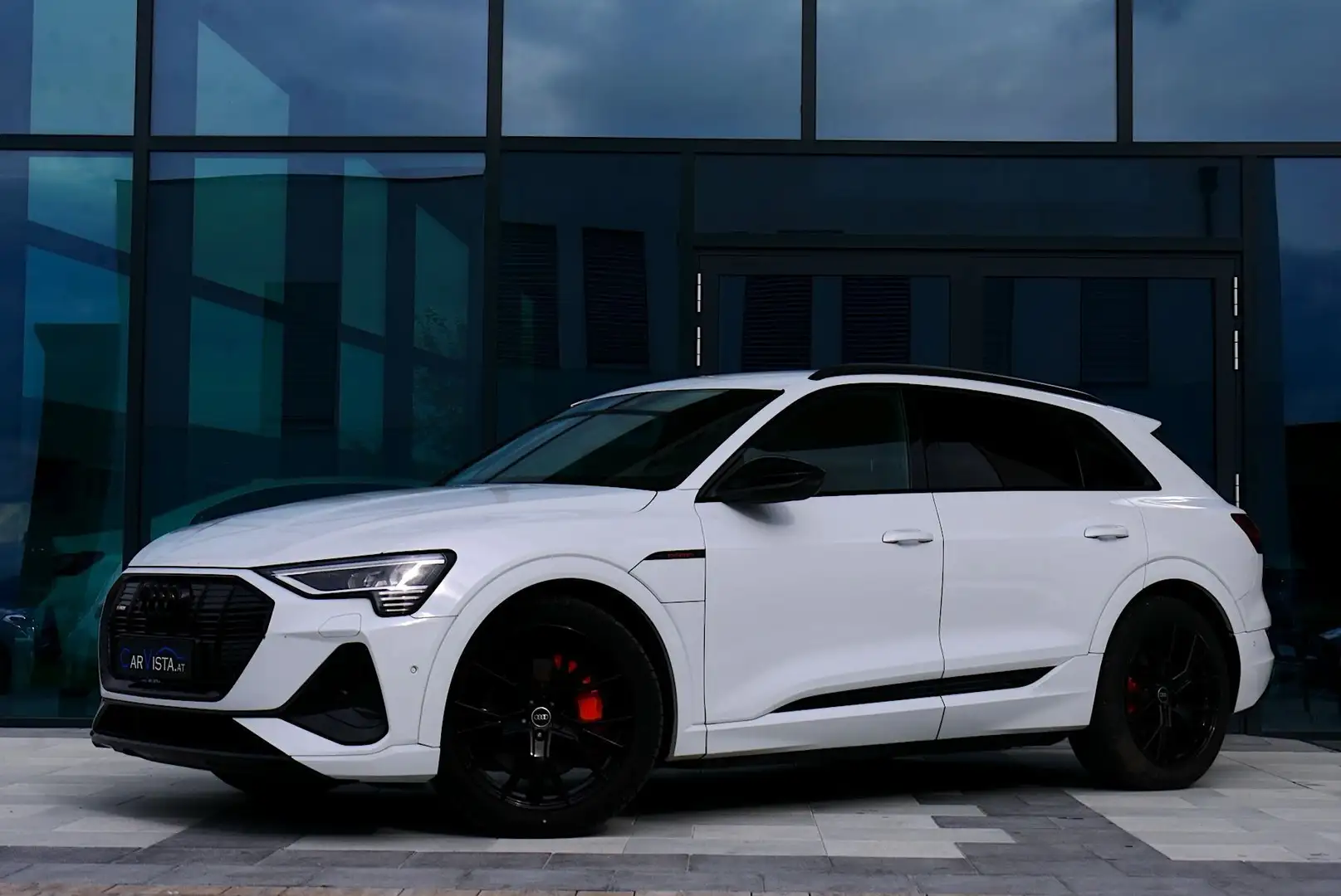 Audi e-tron 55 quattro 95kWh S-line *Bang Olufsen/Head Up/21* Weiß - 1