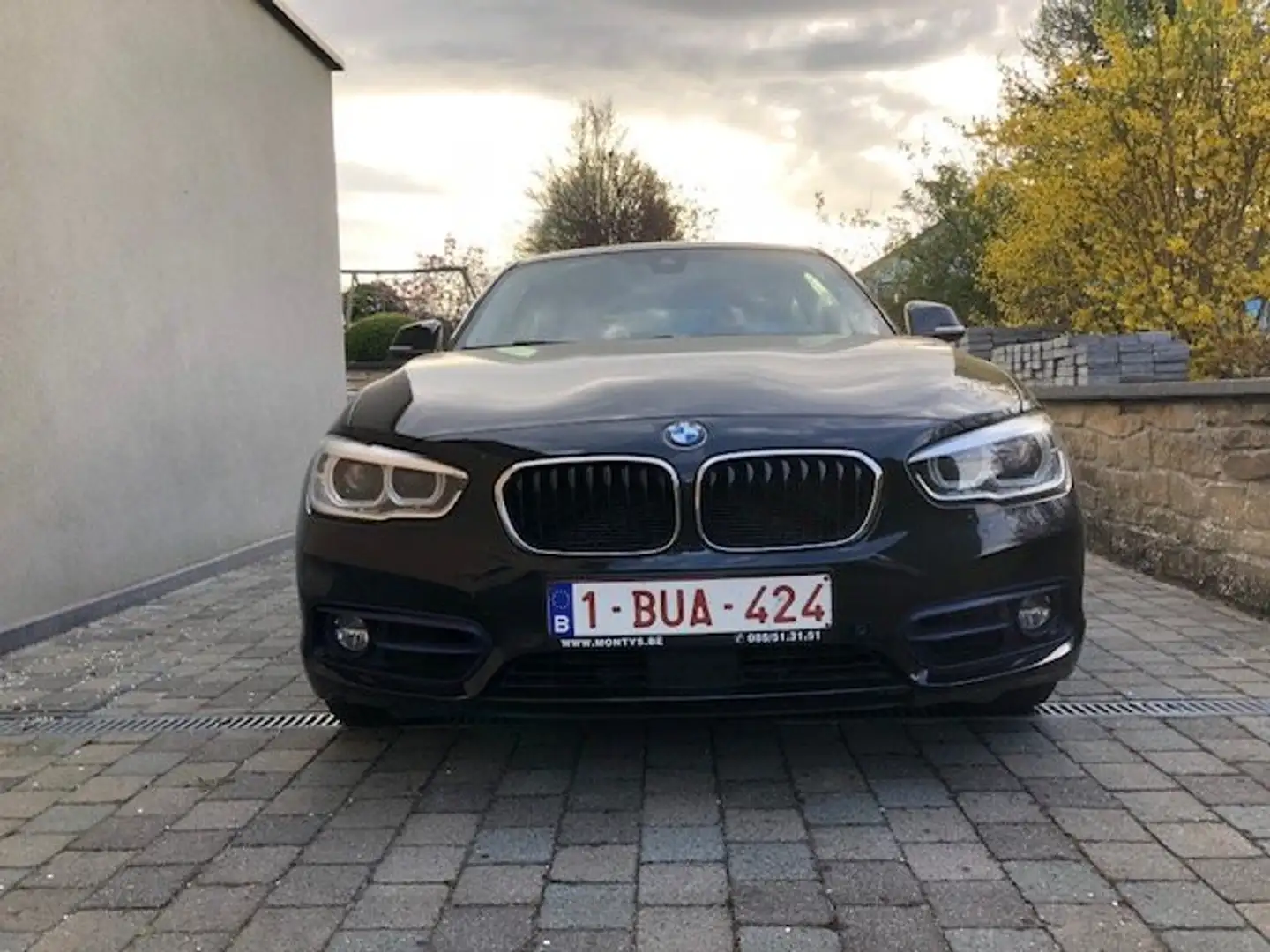 BMW 118 118 dA AdBlue Noir - 1