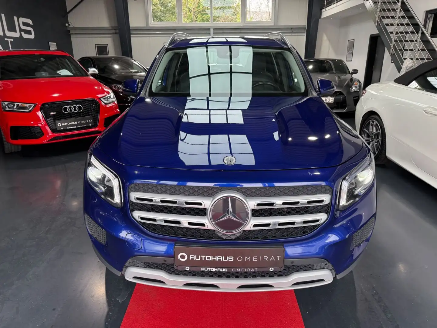 Mercedes-Benz GLB 220 d 1-Hand/R-Kamera/Leder/AHK/TOP Blau - 2