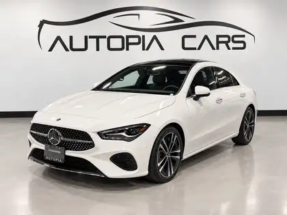 White 2026 Mercedes-Benz CLA Coupe All-Wheel Drive 8-Speed Automatic