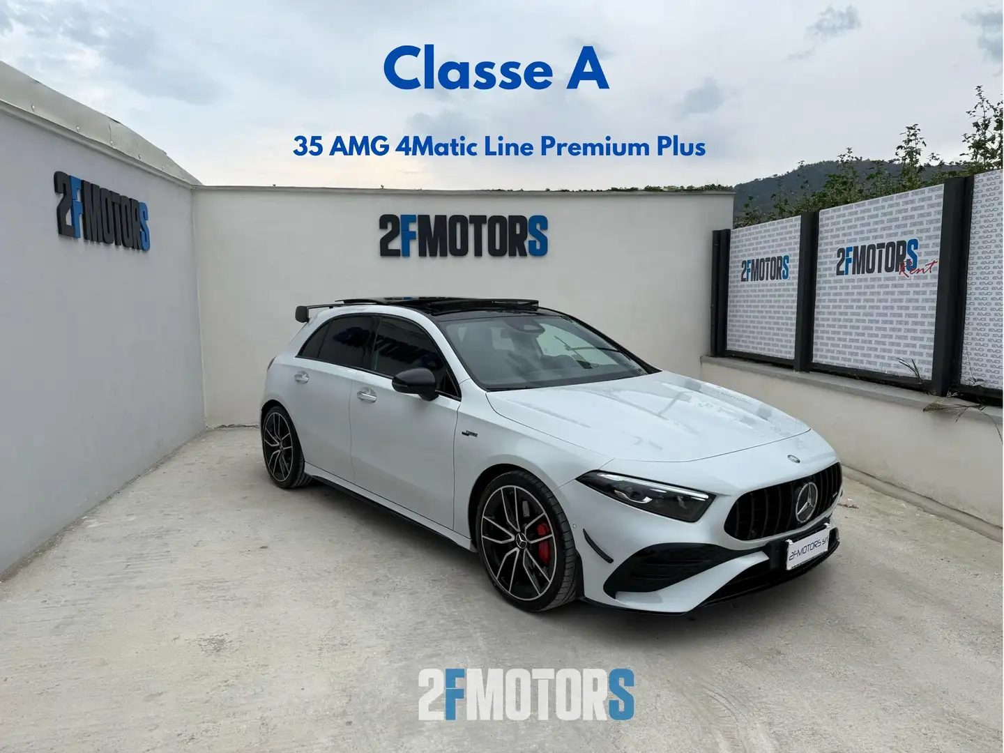 Mercedes-Benz A 35 AMG 4matic auto Bianco - 1