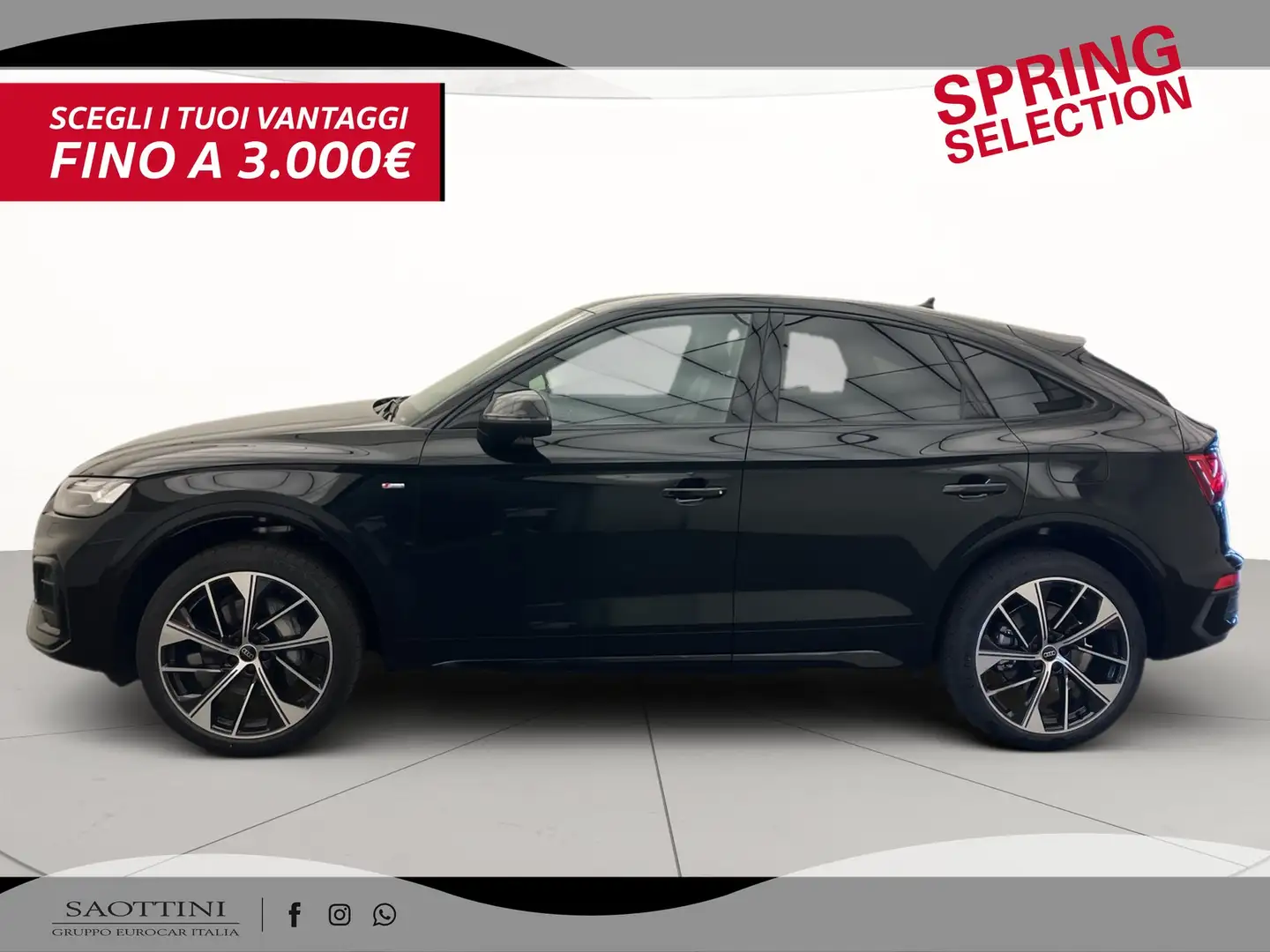 Audi Q5 Sportback 50 2.0 TFSI e S line quattro S tronic Zwart - 2