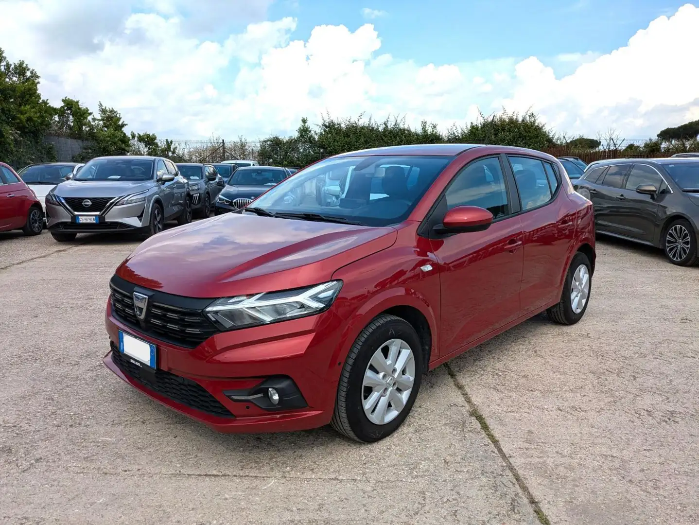 Dacia Sandero GPL STREETWAY 1.0TCe 100cv BRAKE ASSIST TELECAM Red - 2
