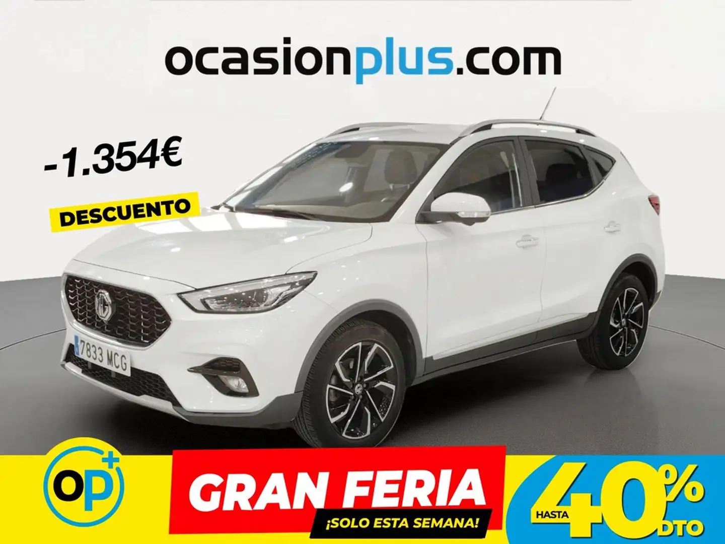 MG ZS 1.5 VTi-Tech Luxury 78kW Blanco - 1