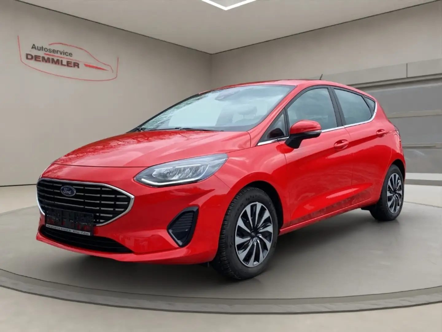 Ford Fiesta Titanium 1.0 M-Hybrid,LED,Tempomat,Winterpaket Rot - 1