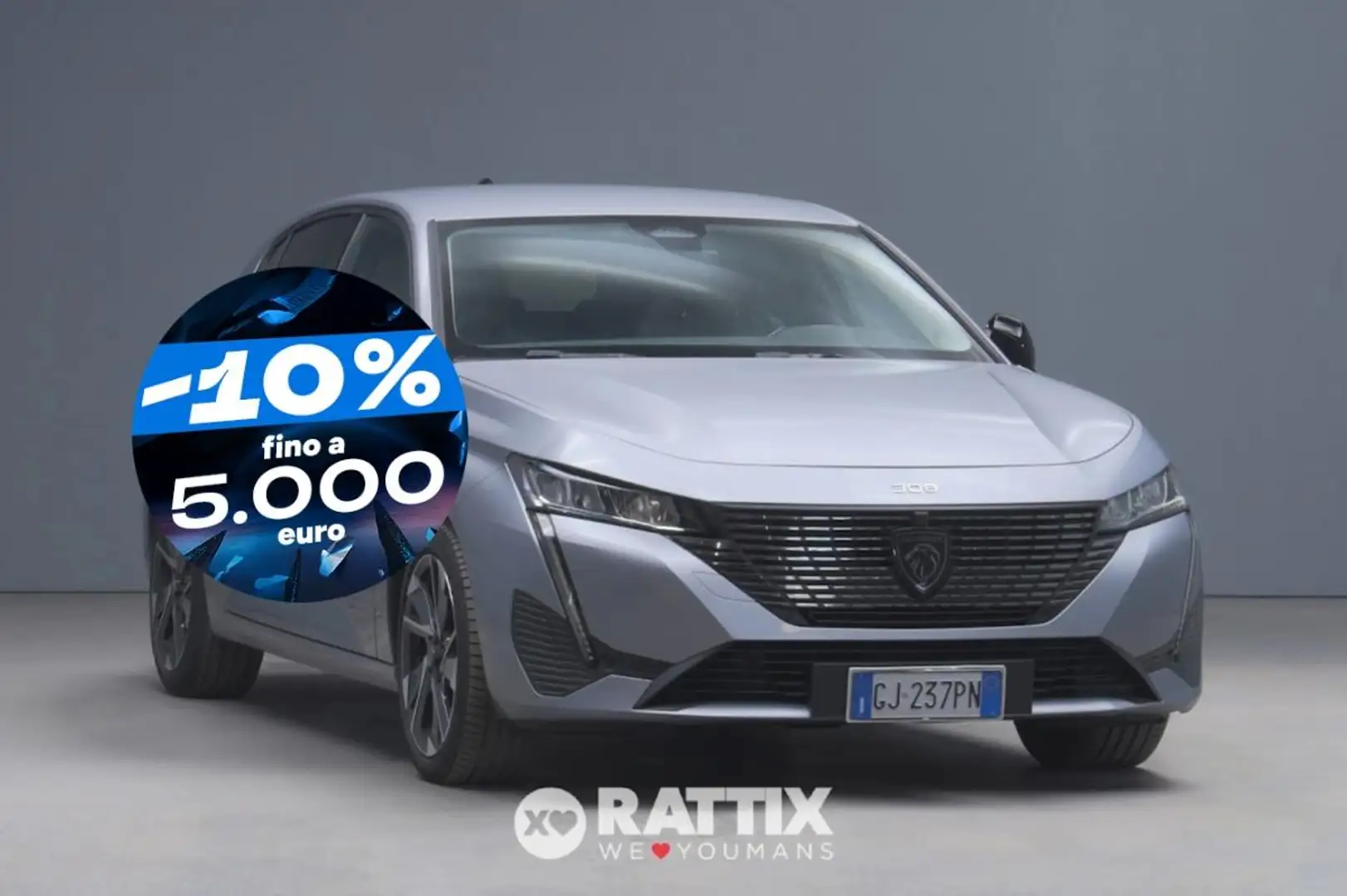 Peugeot 308 1.2 Puretech Turbo 130CV Allure Pack Gris - 1