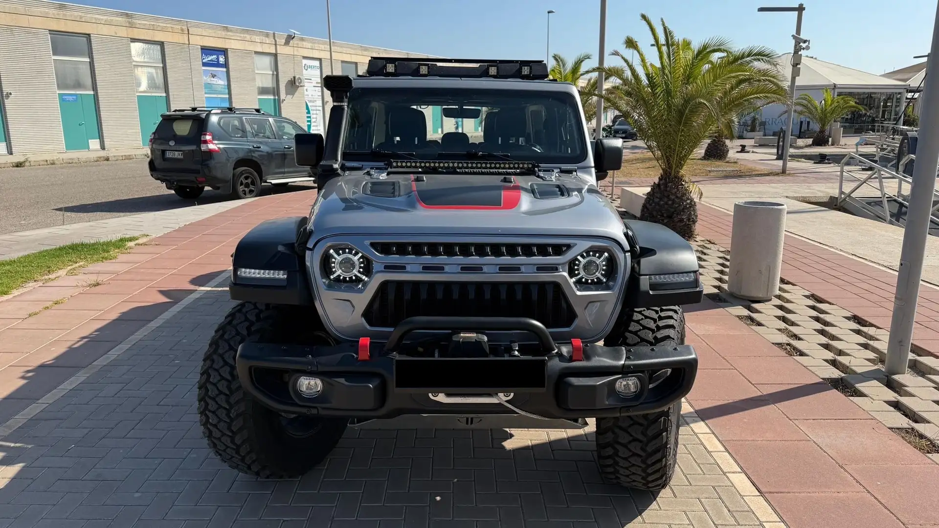 Jeep Wrangler Unlimited 3.6 Rubicon Recon Aut. Gris - 2