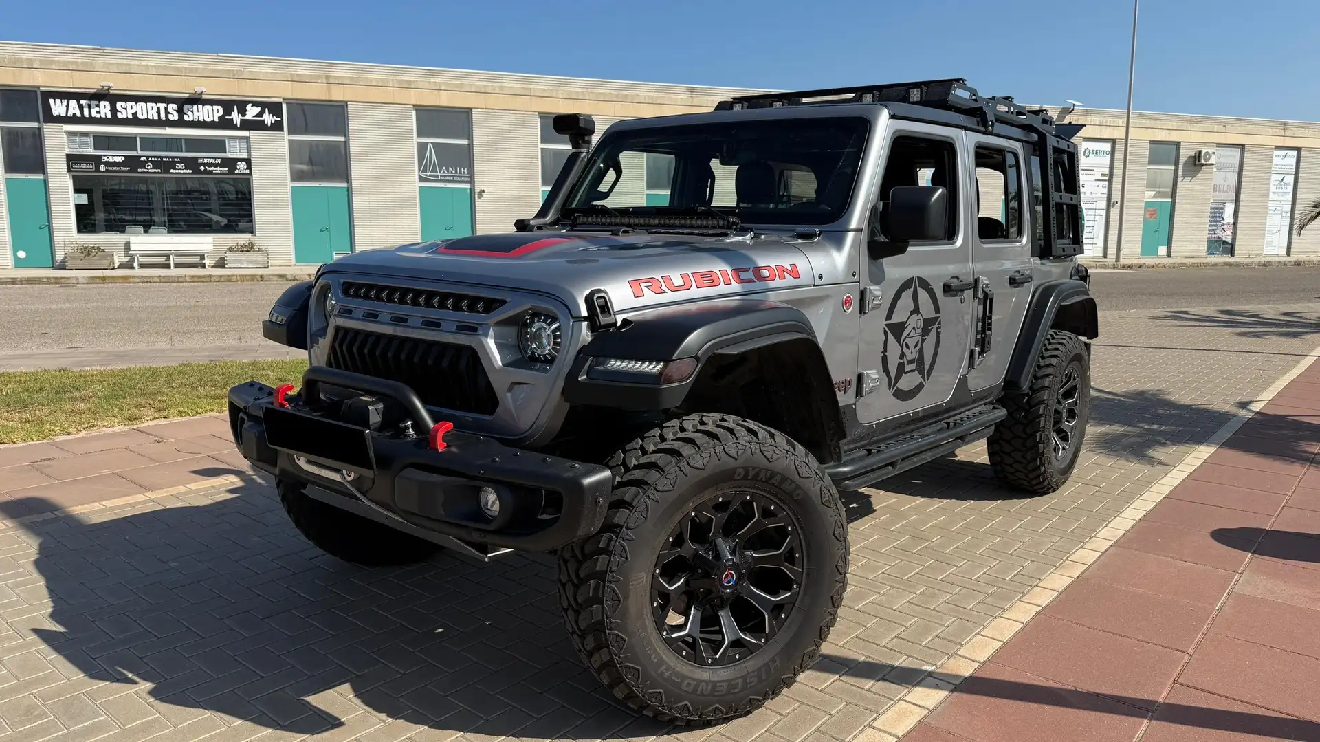 Jeep Wrangler Unlimited 3.6 Rubicon Recon Aut. Gris - 1