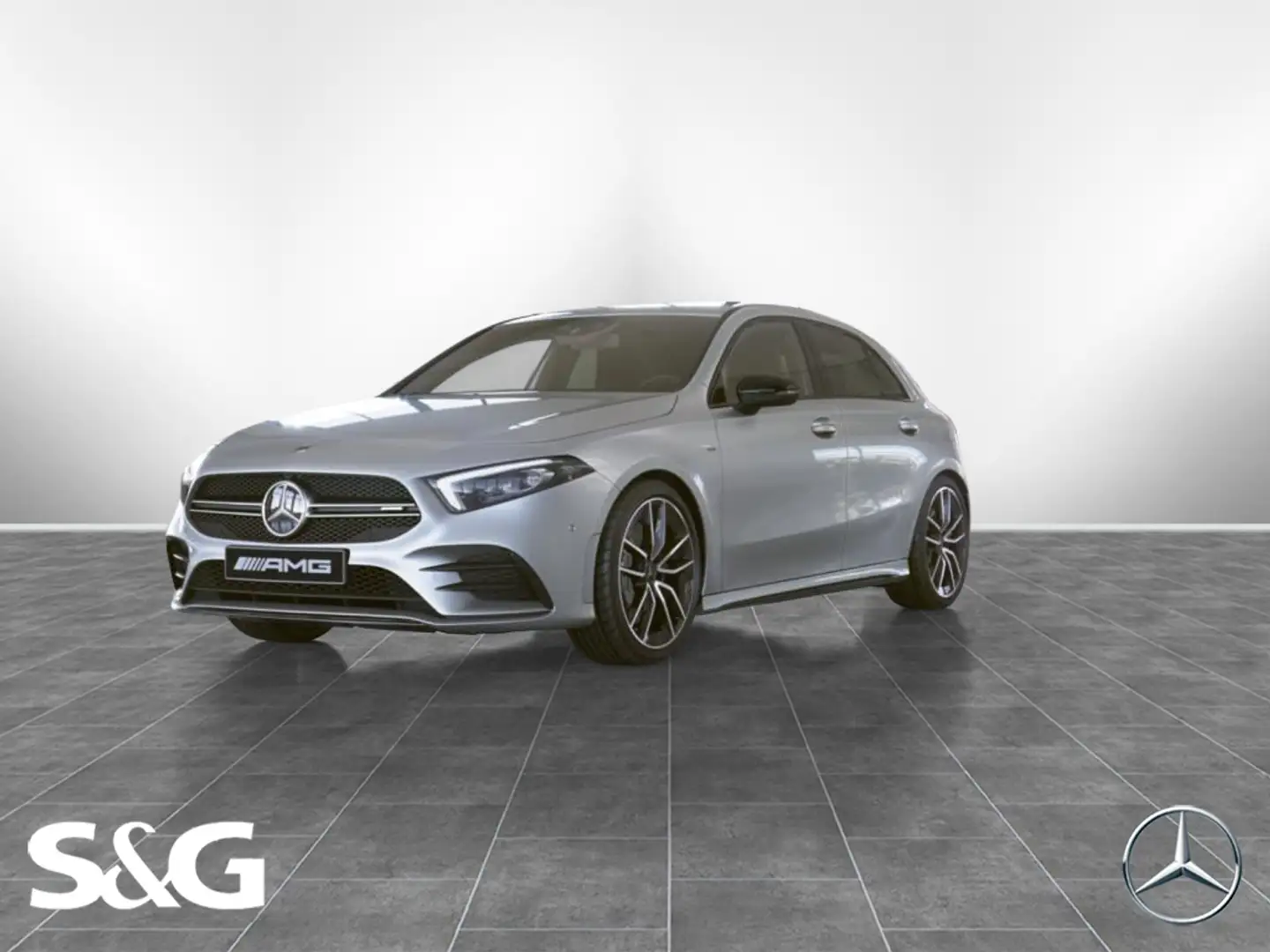 Mercedes-Benz A 35 AMG A 35 4M HEADUP+360°+DISTRONIC+LED+19" Blanc - 1