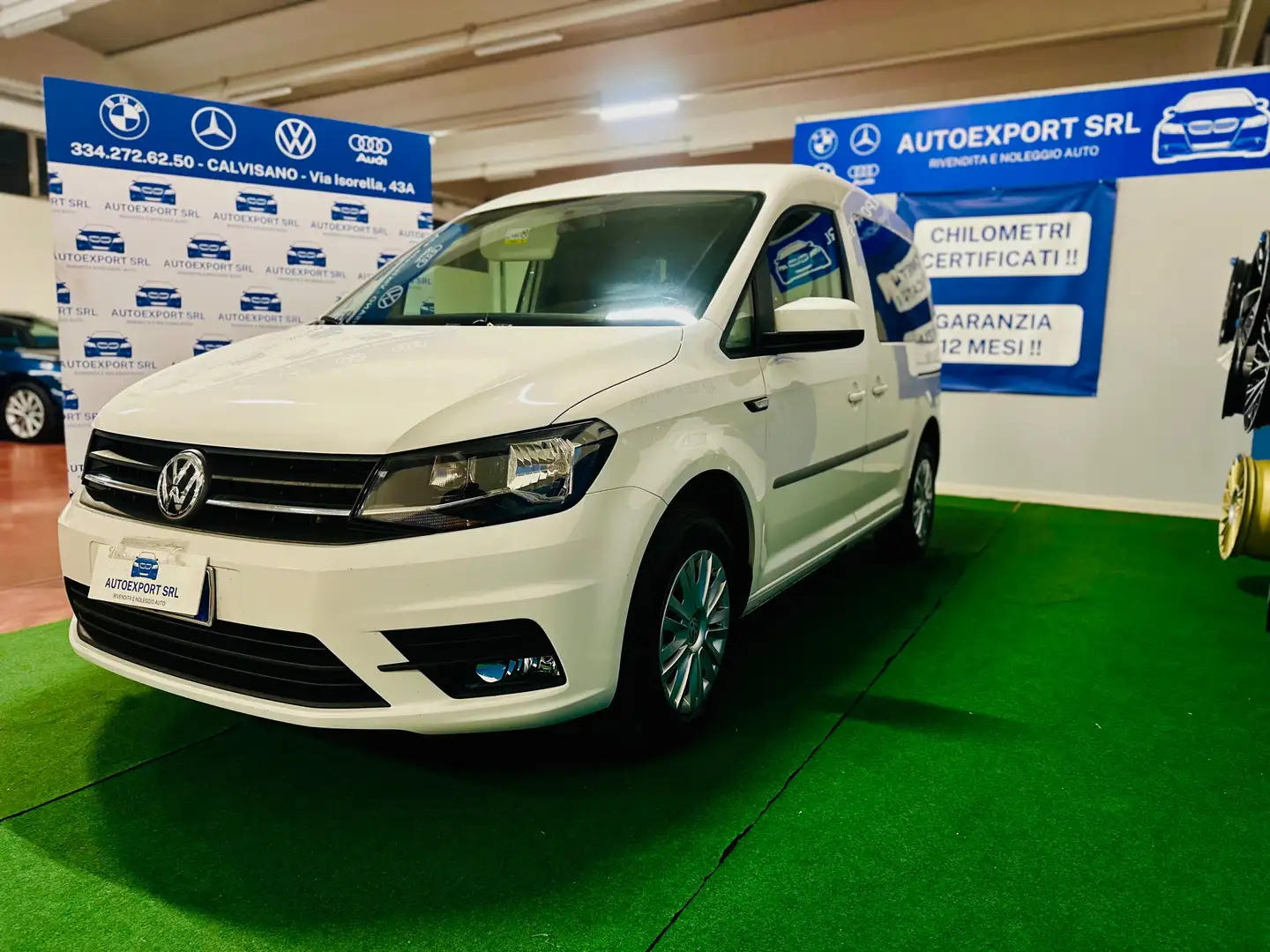 Volkswagen Caddy Volkswagen Caddy 2018/2.0 diesel /5 posti/kmcertif Bianco - 2