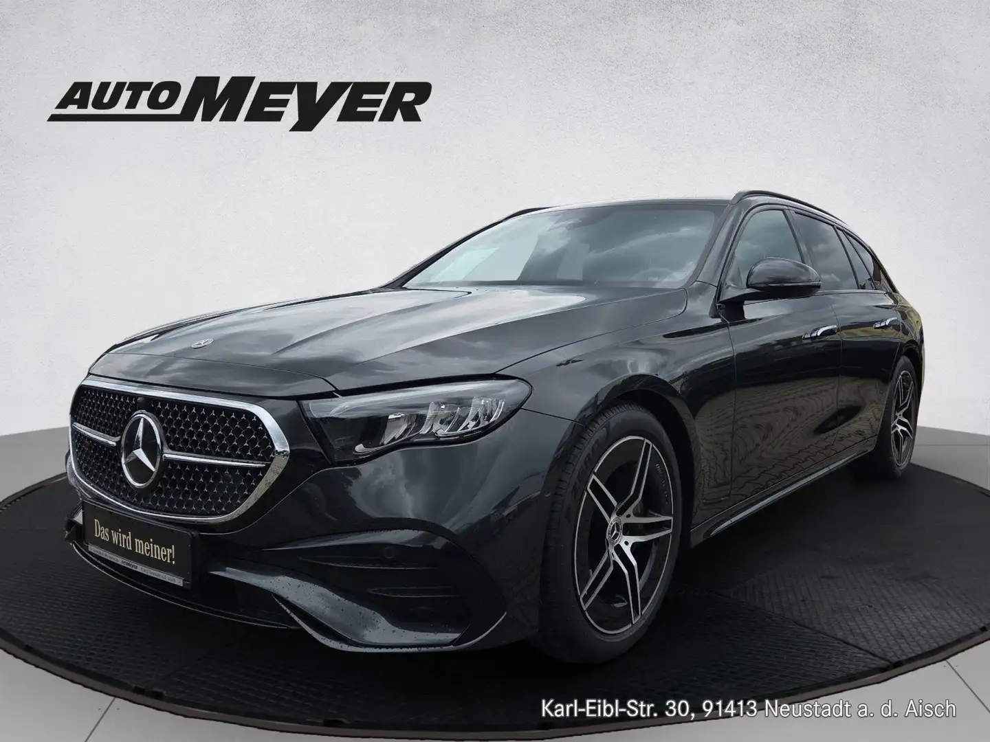Mercedes-Benz E 220 d T AMG+NIGHT+AHK+DISTRONIC+LED+KAM+WI-PAK Gris - 1