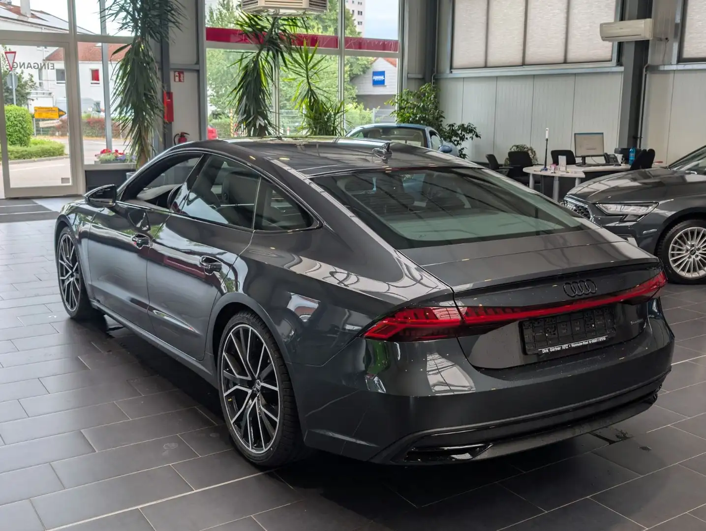 Audi A7 40 TDI quattro S tronic S-Line AHK Standhzg Gris - 2
