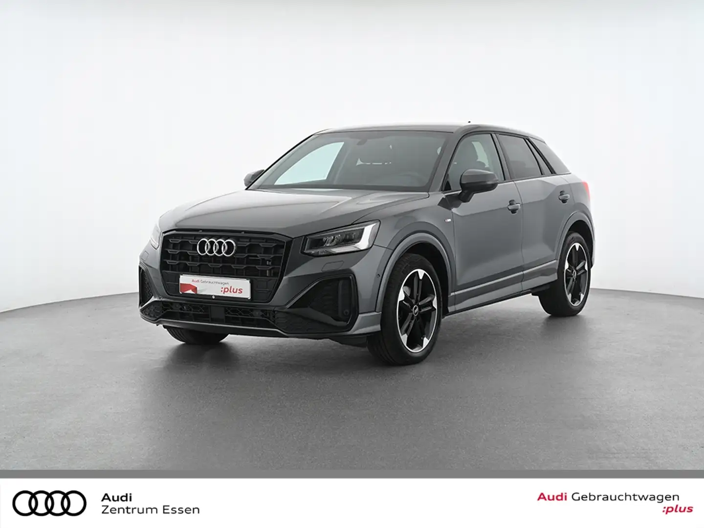 Audi Q2 35 TFSI S-LINE S-TRONIC LED NAV PLUS RÜFA PDC Grau - 1