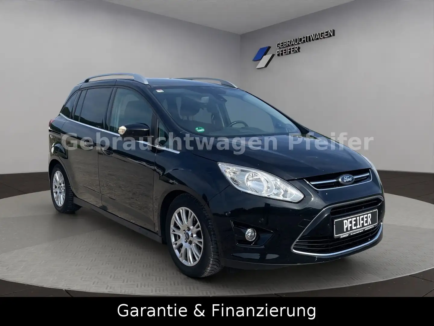 Ford Grand C-Max 1.6*Kamera*Shz*AHK*TÜV Neu*Klima* Noir - 1