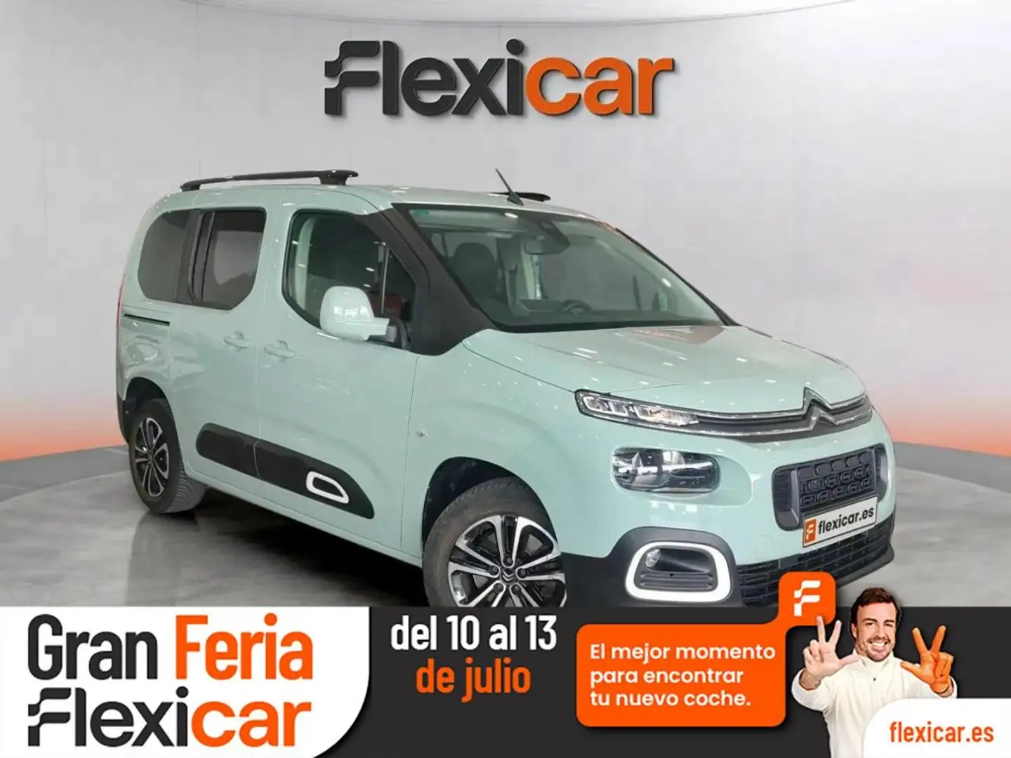 Citroen Berlingo Talla M BlueHDi 100 S&S SHINE Verde - 1