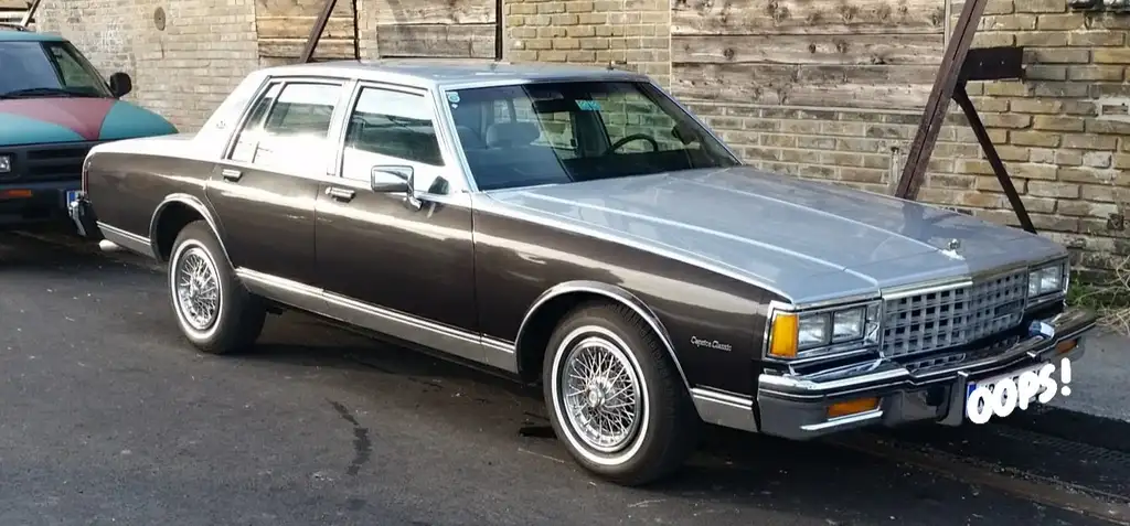Chevrolet Caprice 1982 из Европы — купить под ключ