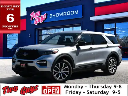 Silver 2022 Ford Explorer ST-Line AWD SUV / Crossover All-Wheel Drive Automatic