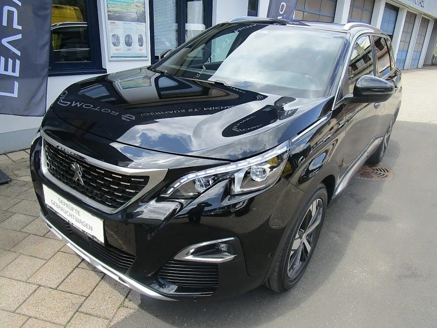 Peugeot 5008 1,6 PureTech 180 S&S GT Line EAT8 Aut. Noir - 1