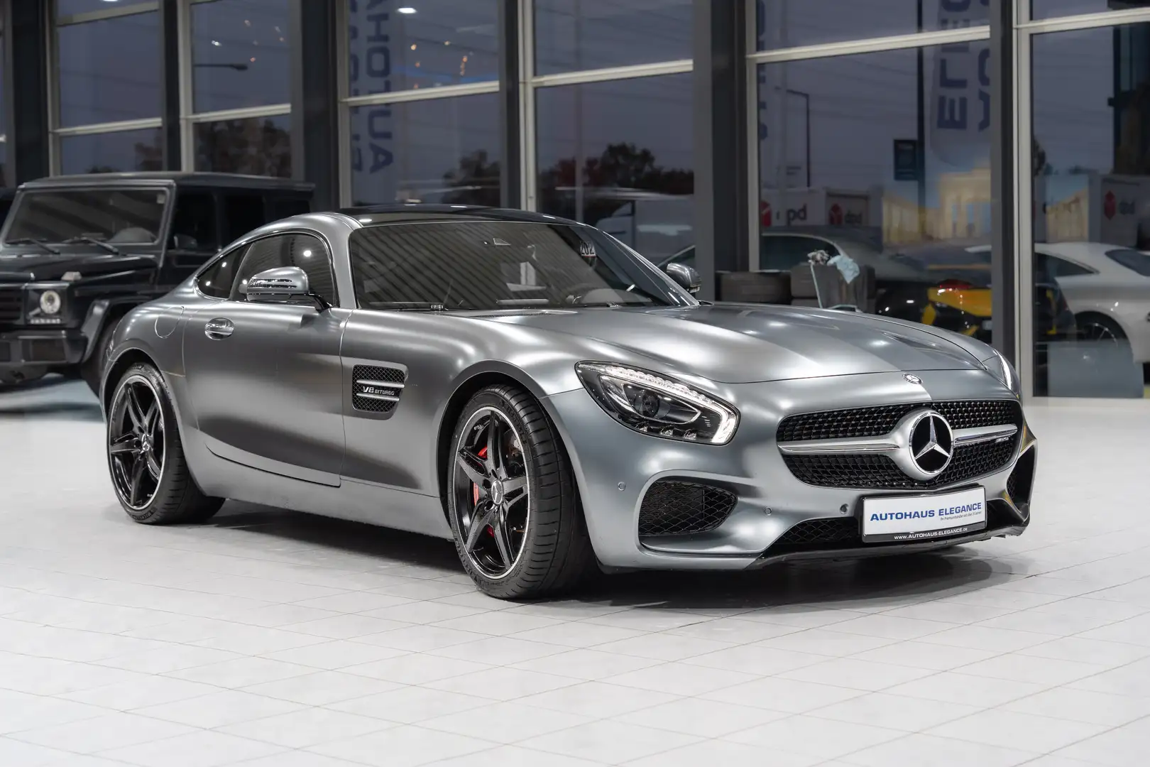Mercedes-Benz AMG GT S Coupe*PERF.SITZE*CARBON.INT*BURM*ABGAS Gris - 2