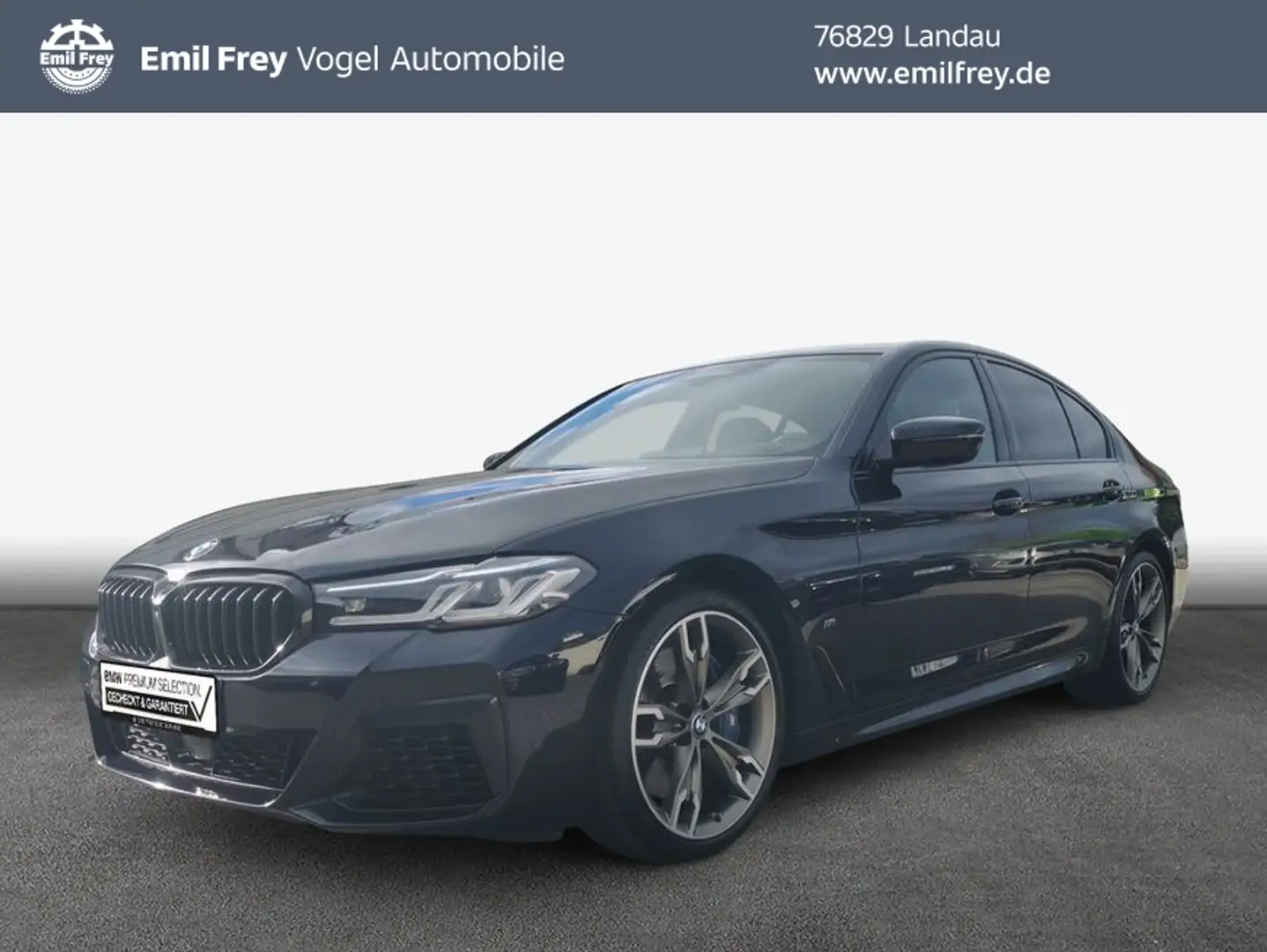 BMW M550 i xDrive Aut. Schwarz - 1
