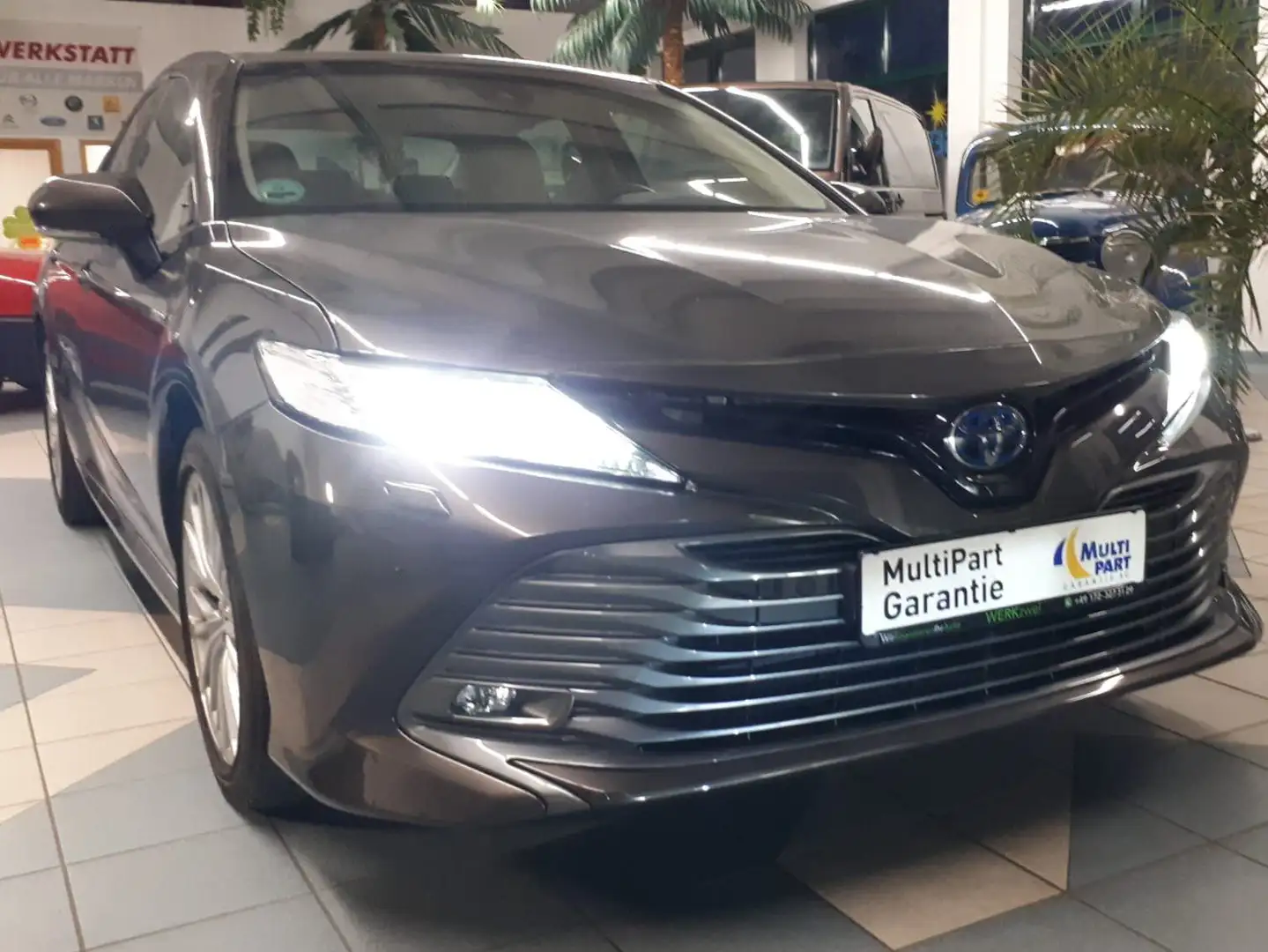 Toyota Camry Hybrid Executive Leder Automatik Navig. Klimaauto. Grau - 1