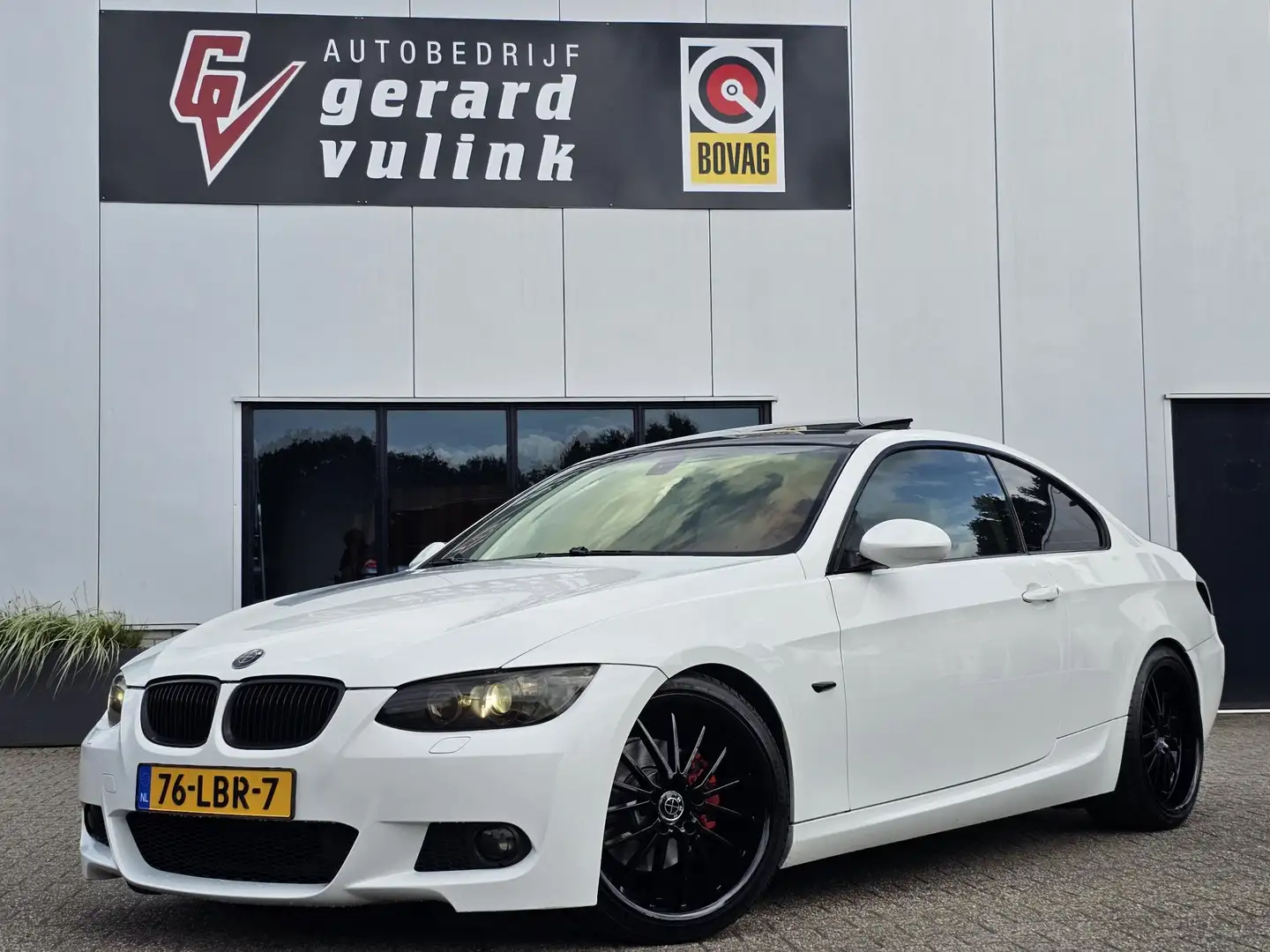 BMW 328 3-serie 328iA 3.0 300PK XENON SCHUIF/KANTEL LEDER Weiß - 1