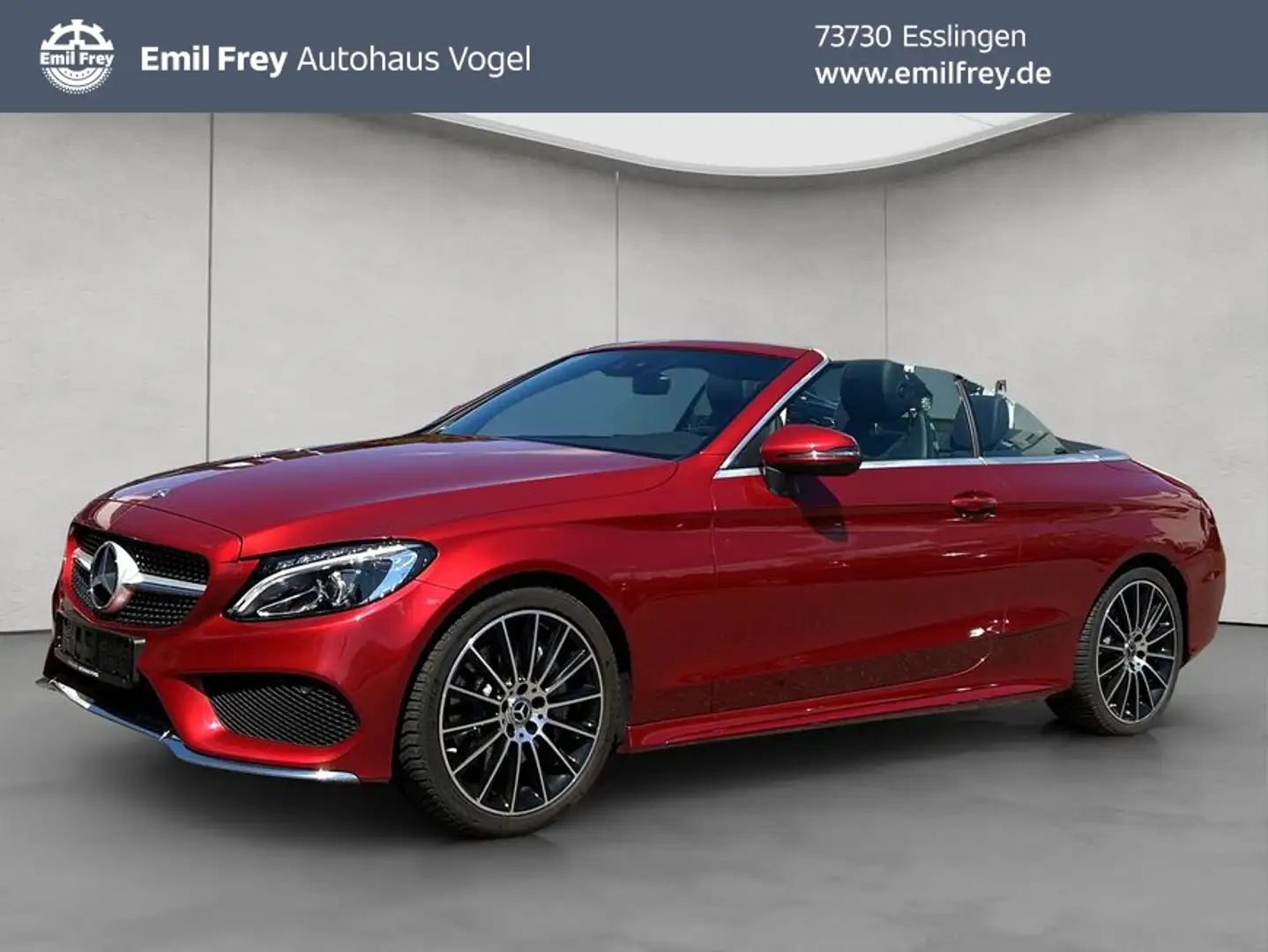 Mercedes-Benz C 300 C-Klasse Rood - 1