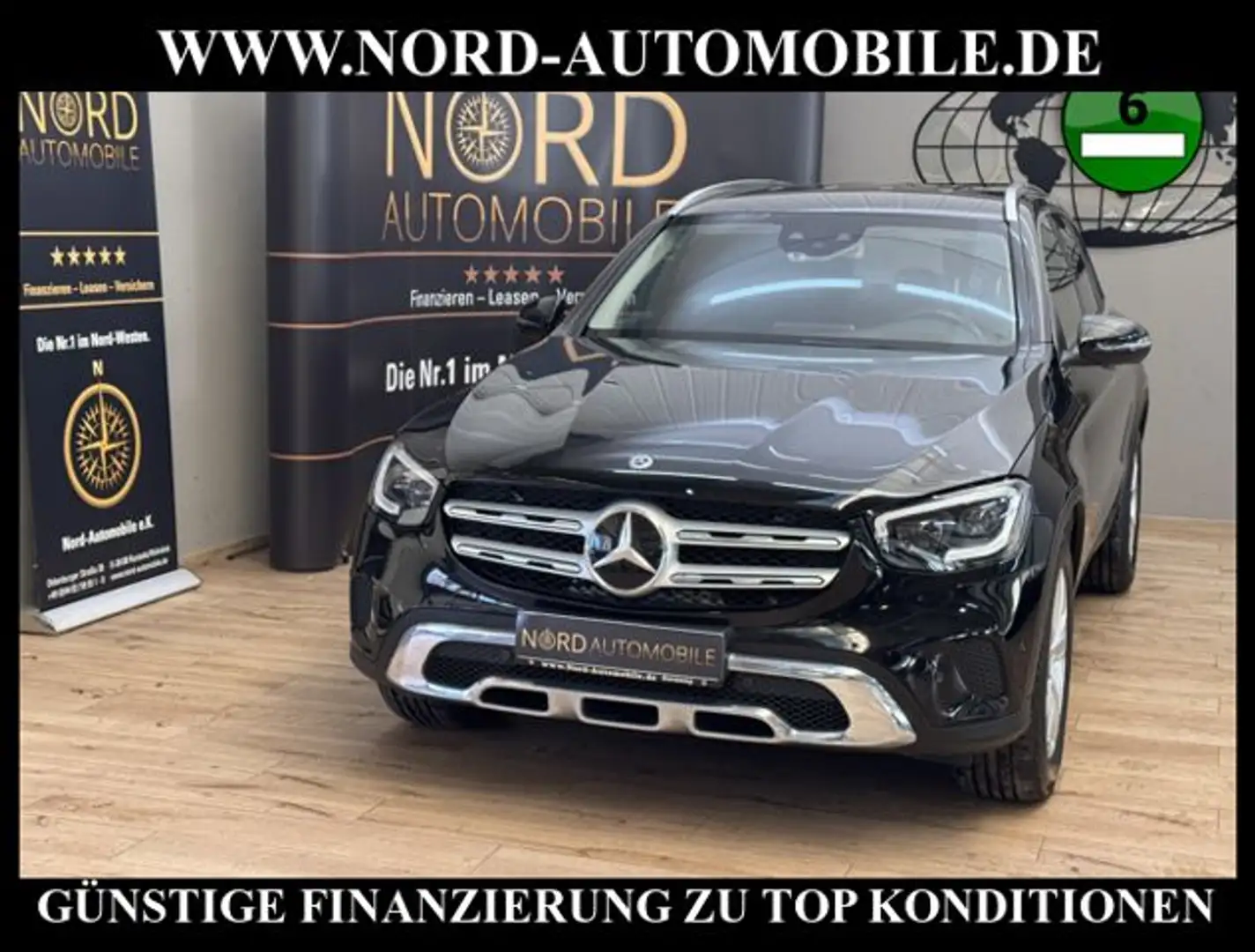 Mercedes-Benz GLC 220 d 4MATIC *Distro+*AHK*BURM*HUD*MBEAM* Schwarz - 1