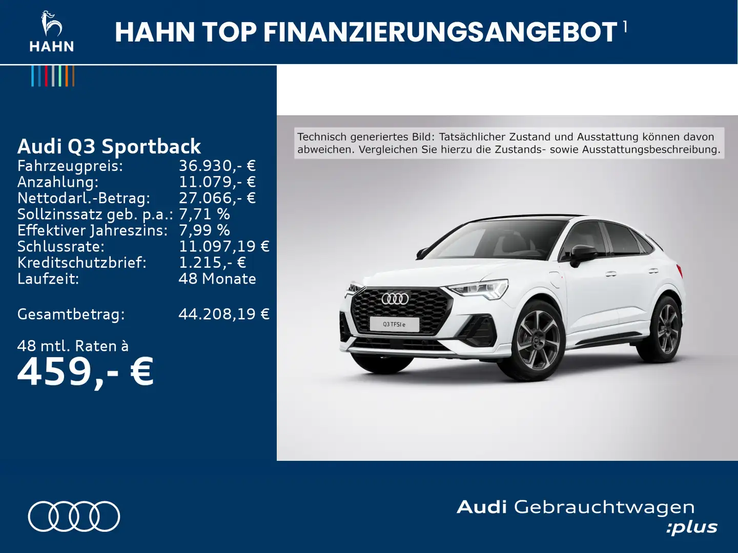 Audi Q3 45 TFSIe S line Virtual LED Carplay Weiß - 2