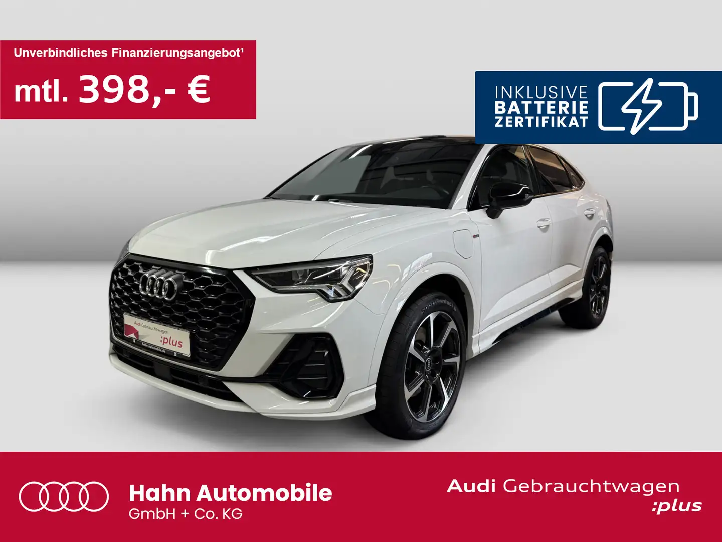 Audi Q3 45 TFSIe S line Virtual LED Carplay Weiß - 1