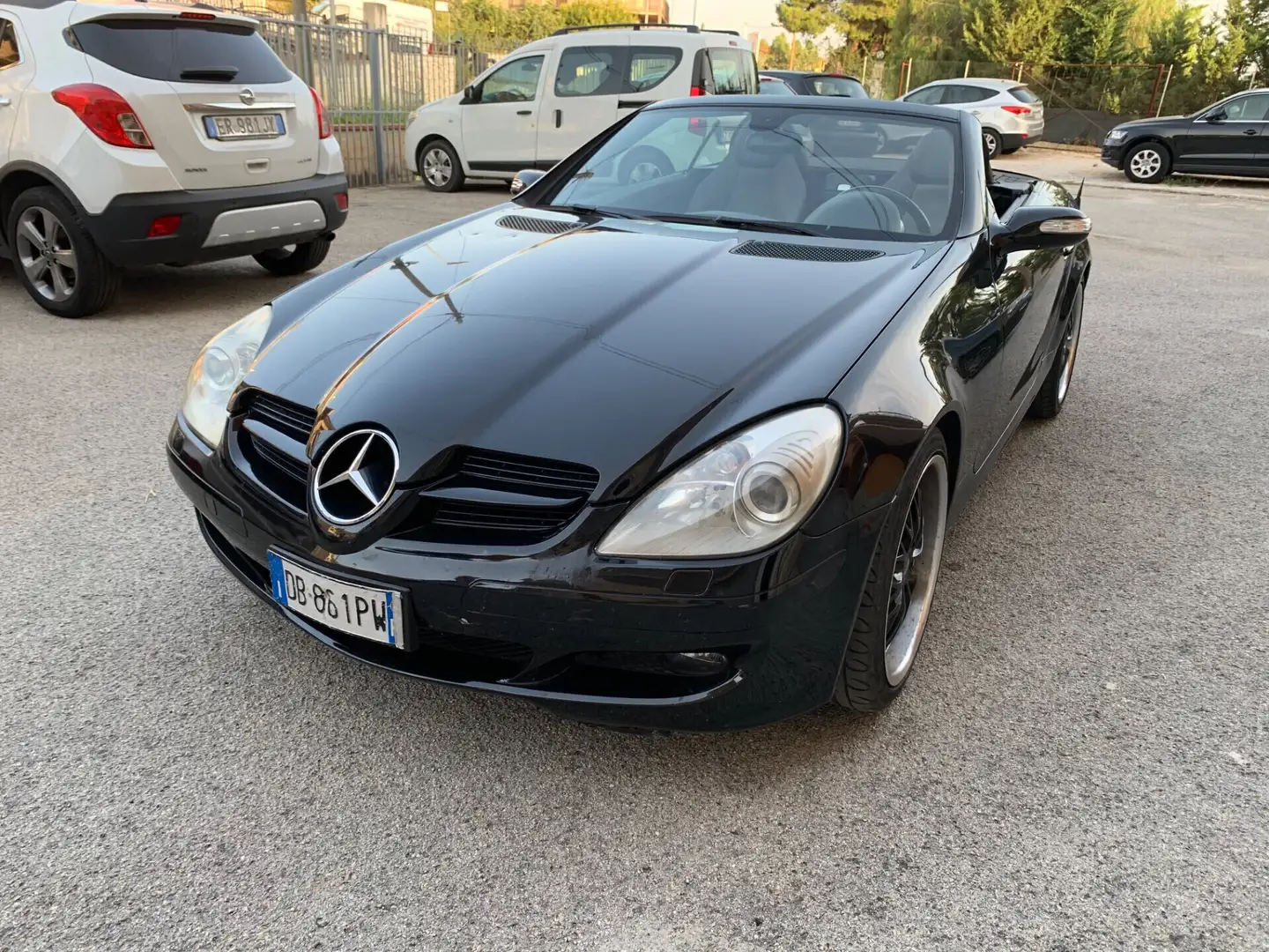 Mercedes-Benz SLK SLK 200 Kompressor cat Noir - 1