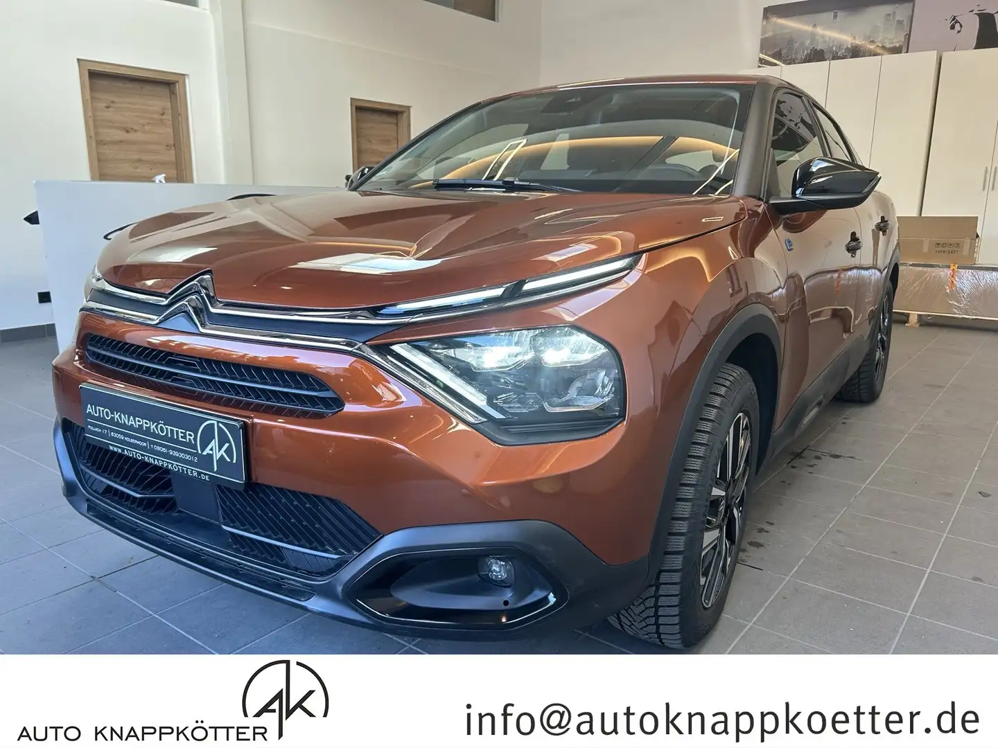 Citroen C4 C4 Elektromotor e-Feel Klima/LED/Sitzhzg./BC/eFH. Orange - 1